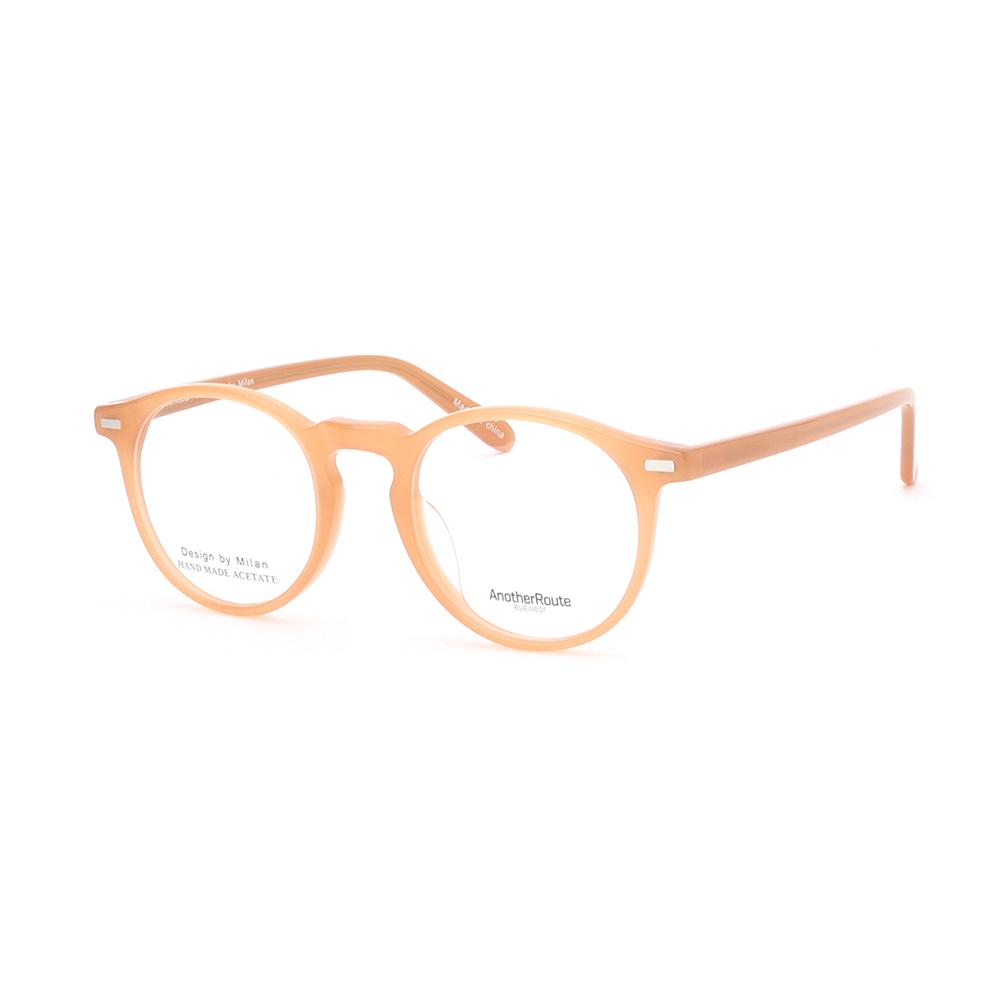 Eonadeoluteu Round Eyeglass Frames Sterling Handmade Unisex Asian Fit Couple