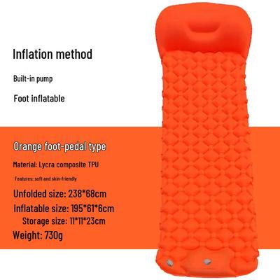 Outdoor Inflatable Camping Sleeping Pad