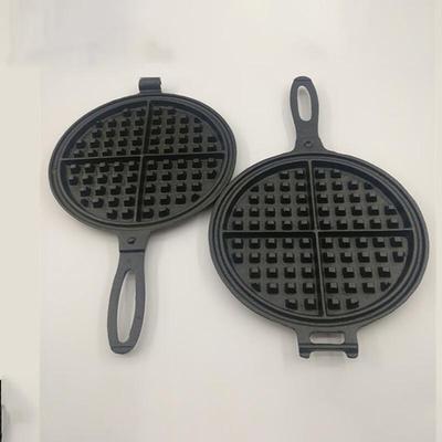ZISIZ Cast Iron Waffle Maker Mold
