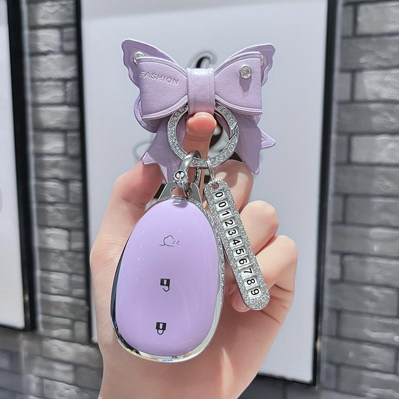 Tpu Car Remote Key Case Cover Protect Shell Fob For Changan Qiyuan A07 A05 A06 Q07 Q05  Accessories