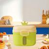 Formula Dispenser Container Milk Powder Food Storage Box for Bedroom