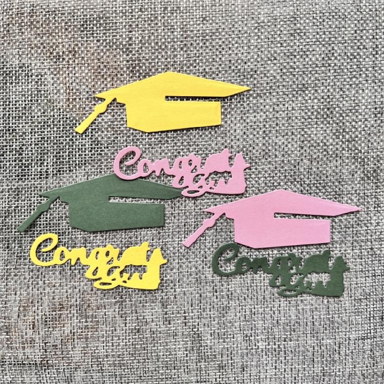Graduation Metal Cutting Dies Scrapbooking Card Embossing DIY Photo Template