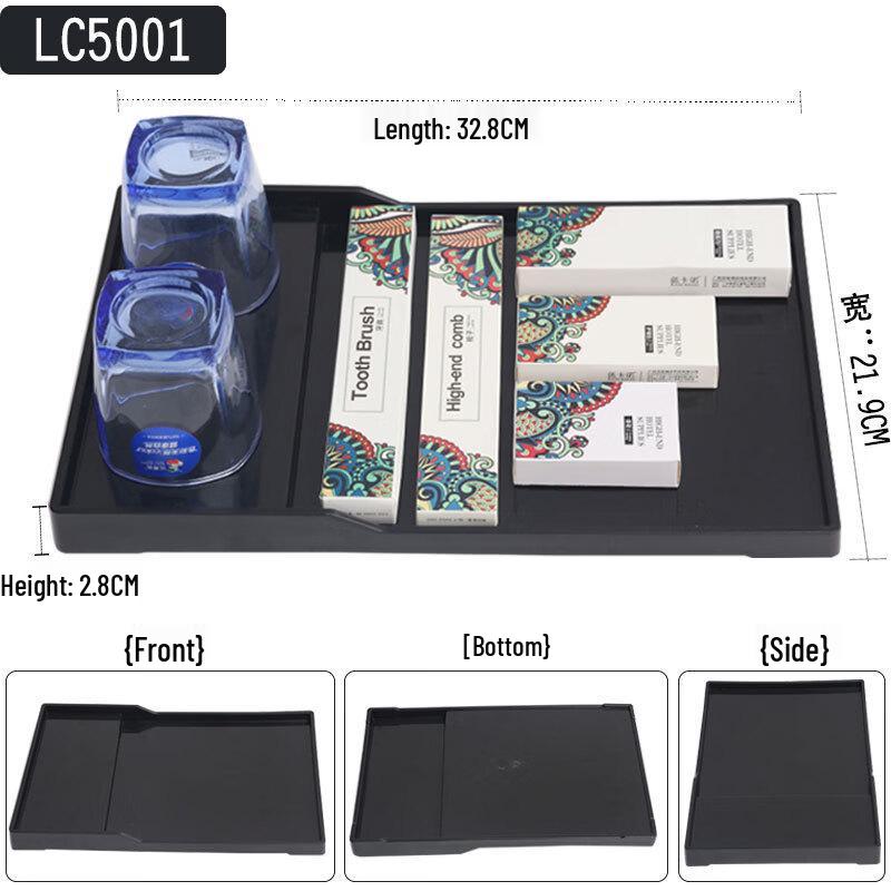 Melamine Rectangular Non-Slip Serving Tray