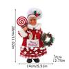 Christmas Dining Table Decorations Exquisite Mrs. Claus Design Christmas Sculptures Christmas Doll Christmas Atmosphere 32x17x9cm