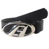 Elegant Waist Band Comfortable Letter A Buckle Waistband PU Belt