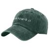 Casual Unisex Adjustable Baseball Cap Featuring Artemis II Embroidered Design Durable Cotton Twill Fabric Structured Crown Low Profile Visor