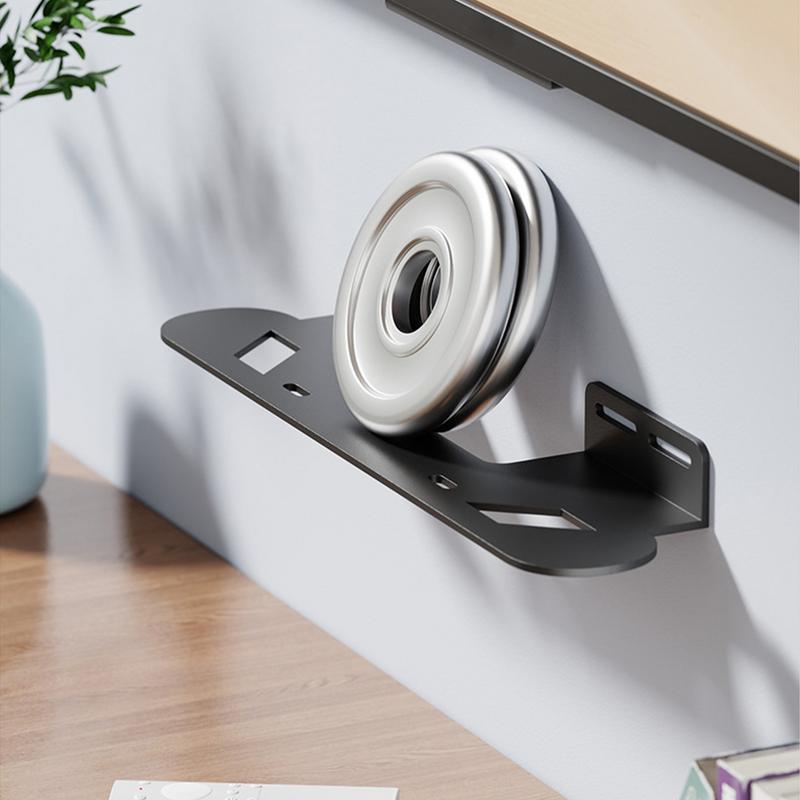 Schwebendes Aufbewahrungsregal unter TV Soundbar Montagehalterung Kohlenstoffstahl Wandaufbewahrungsregal für Router Fernbedienung Haushaltsbedarf