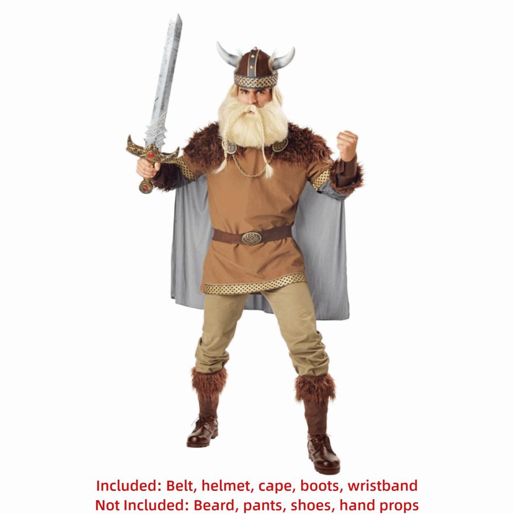 1Pcs/Set Head Ornament Viking Horn Hat Helmet Halloween Viking Cosplay Suit Cosplay Costume Prop