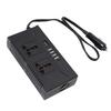 Car Inverter DC12V 24V to AC220V 110V 150W with Digital Display 2 Sockets 5 USB Ports 1 Cigar Socket PD 25W QC 20W Fast