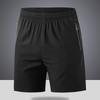 Men's Quick-Drying Elastic Fitness Shorts - Casual Outdoor Running & Training 5-Point Pants, Plus Size.