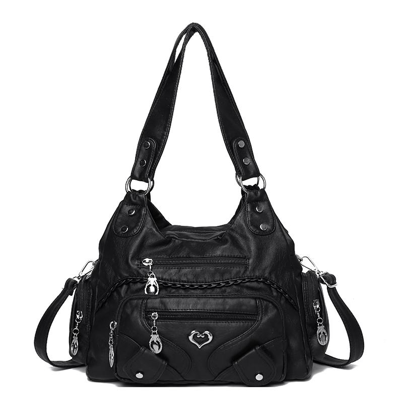 Dames Tote Bag Grote Capaciteit Schoudertas Draagbare Crossbody Tas