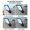 New High Power  Solar Lights 3 Lighting  Motion Sensor Solar COB Wall Lamp With Remote Control Outdoor Waterproof Street Lamp