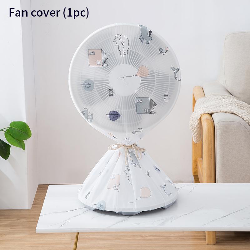 Portable Dustproof All-inclusive Electric Fan Dust Cover Household Floor Fan Cover Waterproof Protective Cover Accessories