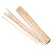 Szaszłyki bambusowe: Grubość 5-10 mm, Idealny na grille, do rękodzieła, projektów DIY, masztów flagowych, aranżacji kwiatowych, suszenia makaronu, klatek dla ptaków.
