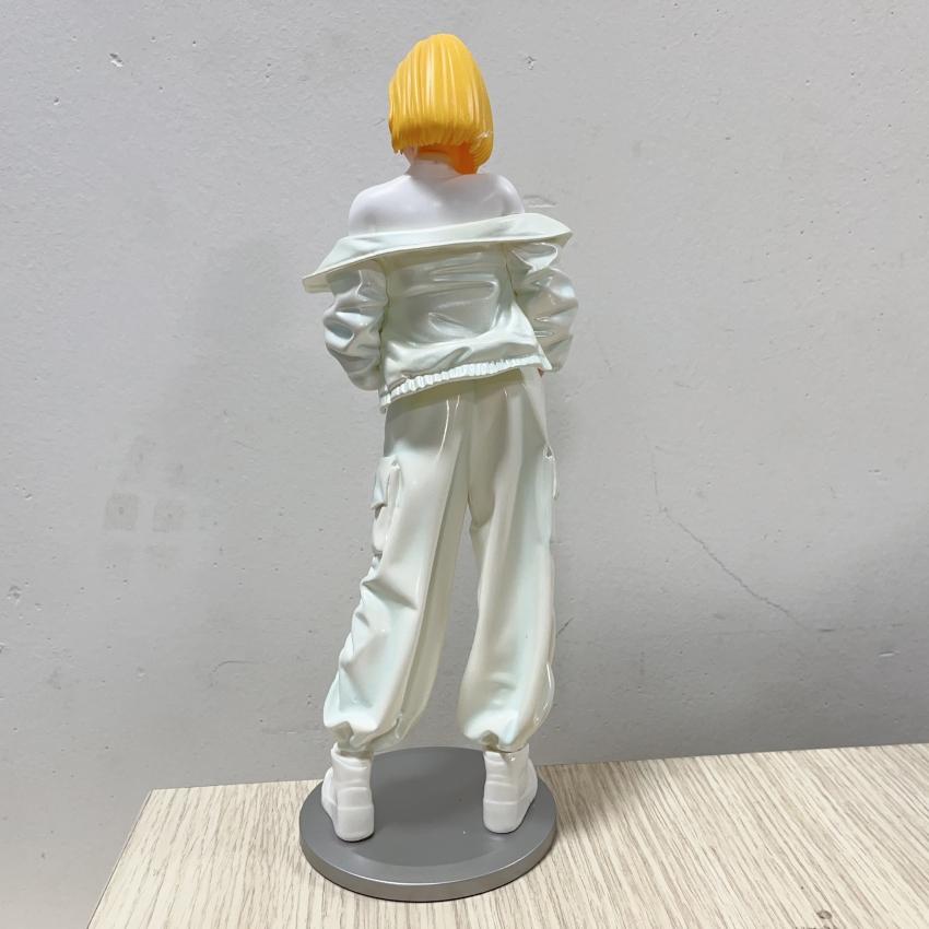 27CM Dragon Ball Z Figures Android 18 Girl 1/6 Figure PVC Action Anime Model Statue Adult Collectible Doll Toys Gifts
