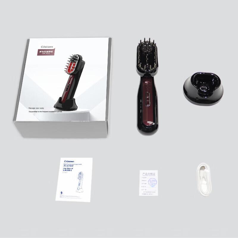 Cilaisen EMS Red & Blue Light Scalp Therapy Comb