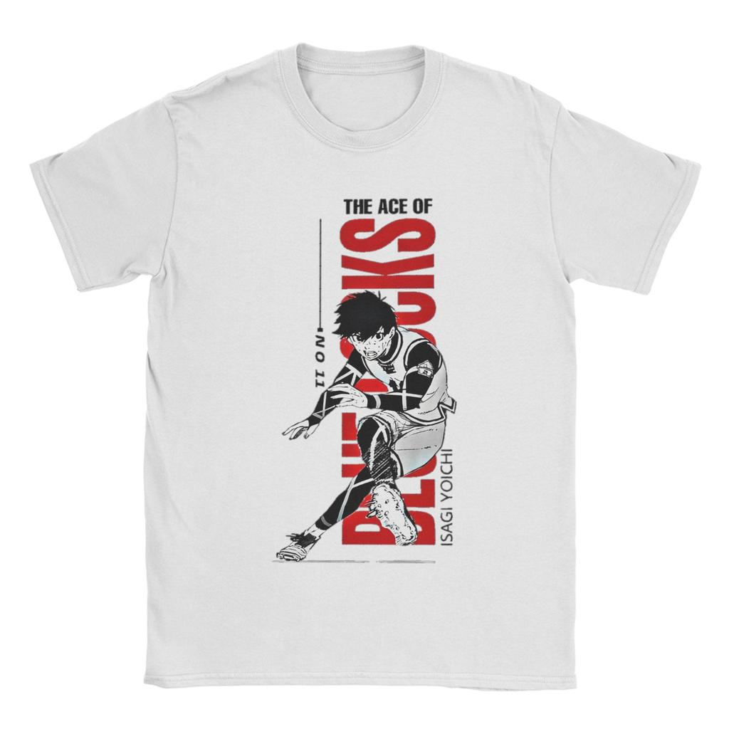 Michael Kaiser Blue Lock  Tee Shirt for Men Women Print T Shirts Manga 100% Cotton Clothes
