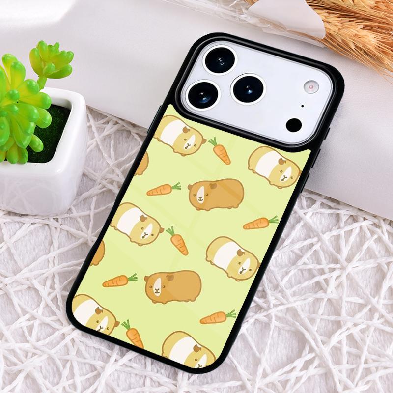 

Guinea Pig Hamster Cute Phone Case for iPhone 17 Air 16 15 11 12 14 13 Pro Max Shockproof Cover iPhone 14 Plus