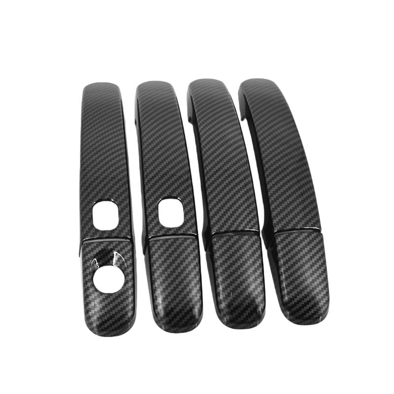 Car Decoration Door Handle Cover For Ford Escape 2013- Cars Accessories Carbon Fiber Protective Cover