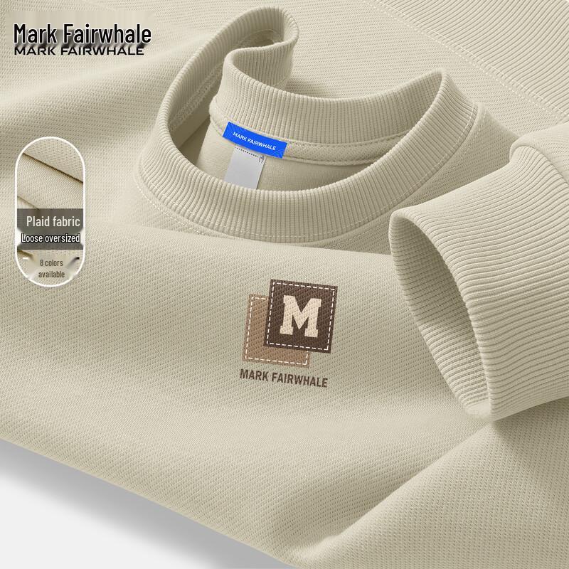 

Мужской повседневный свитшот Mark Fairwhale 2025 Осень с круглым вырезом 2XL