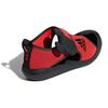 adidas Mickey C Fabric Low Top Kids' Skateboarding Shoes Black Red Kids' F35863
