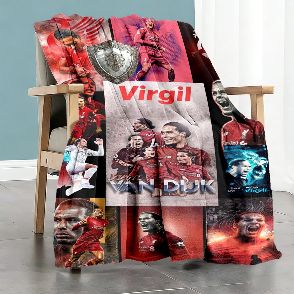 Liverpool Football Blanket Soft Warm Cozy Suitable For Picnics Sofa Office Chair Allseason Use Stylish Decor