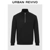 Men's Stand-Collar Half-Zip Sweatshirt