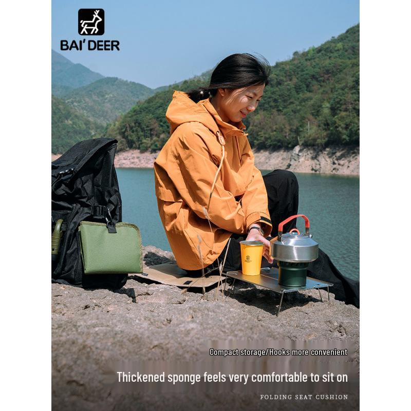 Wasserdichte Faltbare Outdoor Picknick- & Campingmatte - Verdicktes, Feuchtigkeitsbeständiges Polster für Wandern & Bergsteigen