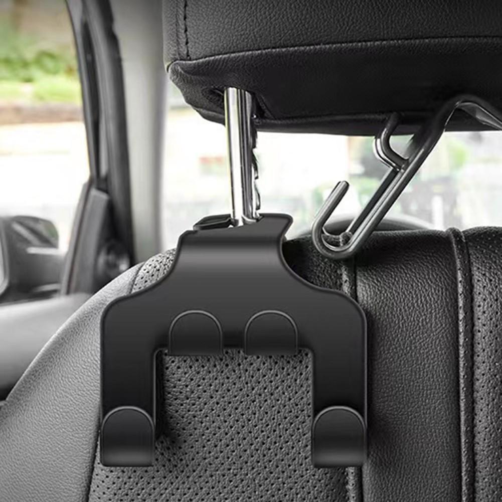 Convenient Headrest Hook Car Organizer with Phone Holder and Coat Holder
