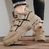 Men Casual Shoes Autumn Autumn New High Top Male Fashion Anti Slip Durable and Rebound Versatile Mountaineering High Top Boots