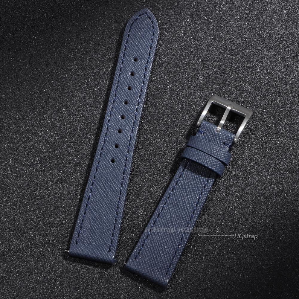 Calfskin Leather Watchbands Quick Release Watch Band 18mm 20mm 22mm for Smartwatch Strap Soft Belt Men Women Watches Accessories