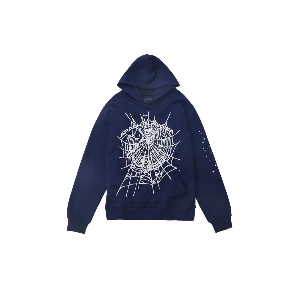 Wholesale Spder555 heavy fleece hoodie European and American trendy brand sweater men and women couples winter