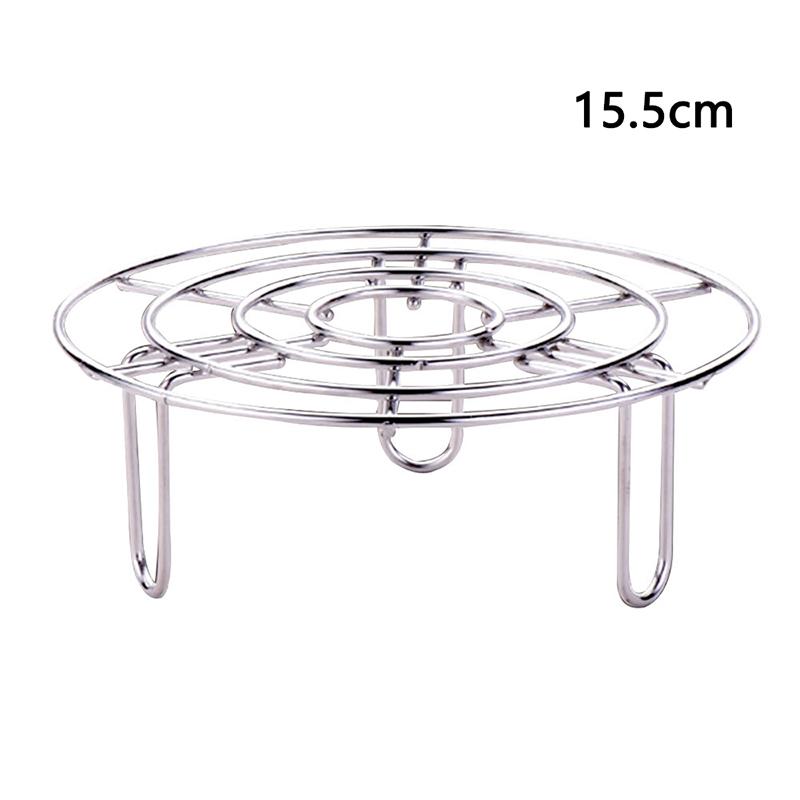 

15.5-27.5см Подставка-пароварка из нержавеющей стали Сверхпрочная Круглая Прочная Посуда Подставка-пароварка для кастрюли Стойка для приготовления пищи Кухонная утварь