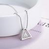 Halskjede Mote Temperament Klassisk Trekant Pyramide Damehalskjede Tilbehør Eksplosive Smykker