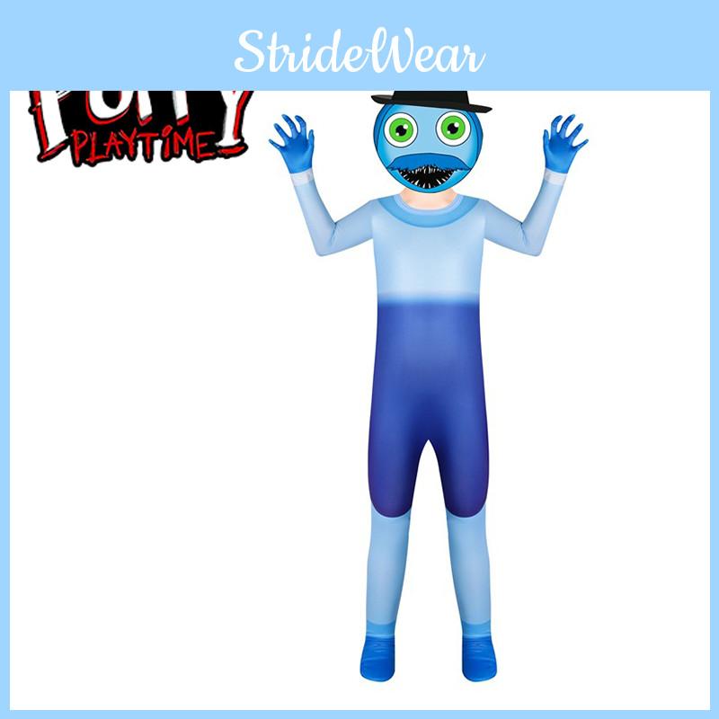 Playtime Huggy Poppy Wuggy Dad Cosplay Jumpsuits Mask Party Costume Outfits