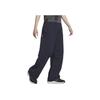 Adidas Alphabet Brand Logo Woven Mid-Waist Casual Pants Men Bottoms Navy JP2597