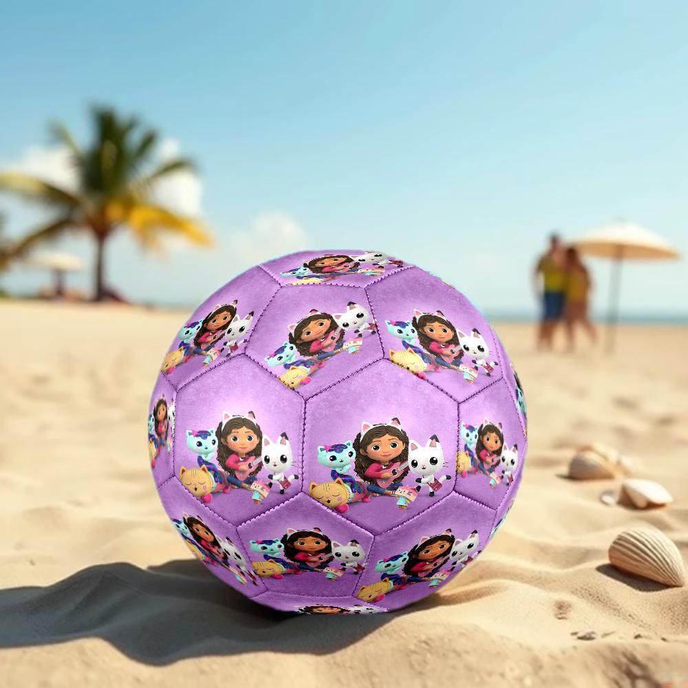 Gabby's Dollhouse Theme Size 5 Soccer Ball, Suitable for Both Indoor and Outdoor Matches, a Gift Suitable for Everyone.