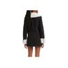 Levi's Women's Eco Shearling Collar Denim Jacket Black A3487-0003
