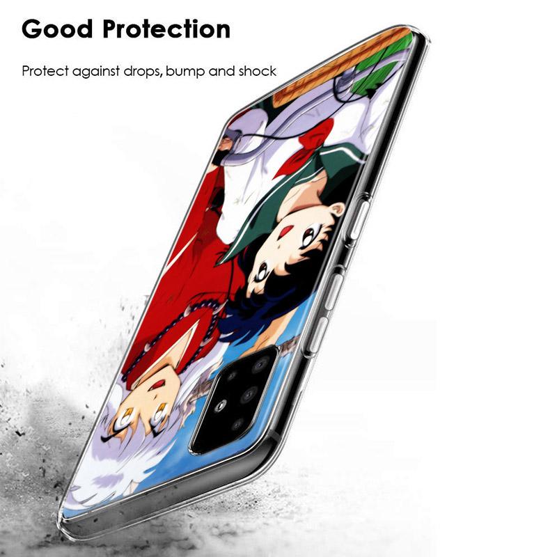 Cartoon Anime Inuyasha Für Samsung Galaxy S22 Pro S21 S20 FE Ultra S10 S10E Lite S9 S8 Plus S7 S6 Rand weiche Telefon Fall