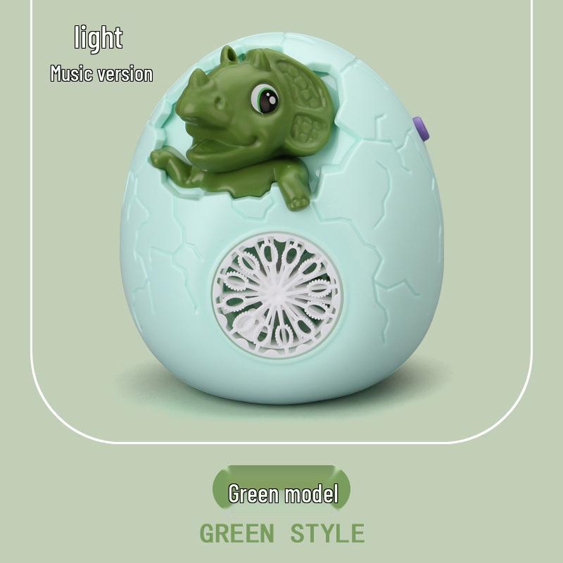 2024 Leakproof Handheld Dinosaur Egg Bubble Blower for Kids