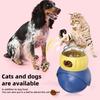 Cat Treat Dispenser Toy Large Capacity Transparent Design Detachable Easy To Clean Cat Interactive Toy Food Dispenser Treat Toy