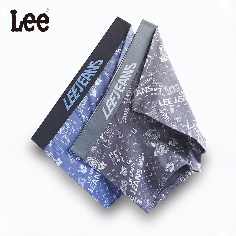 Lee Men's Cotton Antibacterial Boxer Briefs