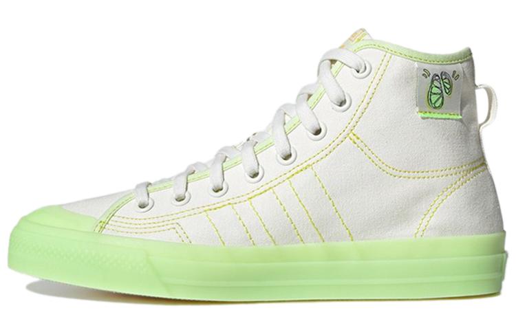Adidas Nizza Hi Rf  Cream Yellowgreen  GX2706 36