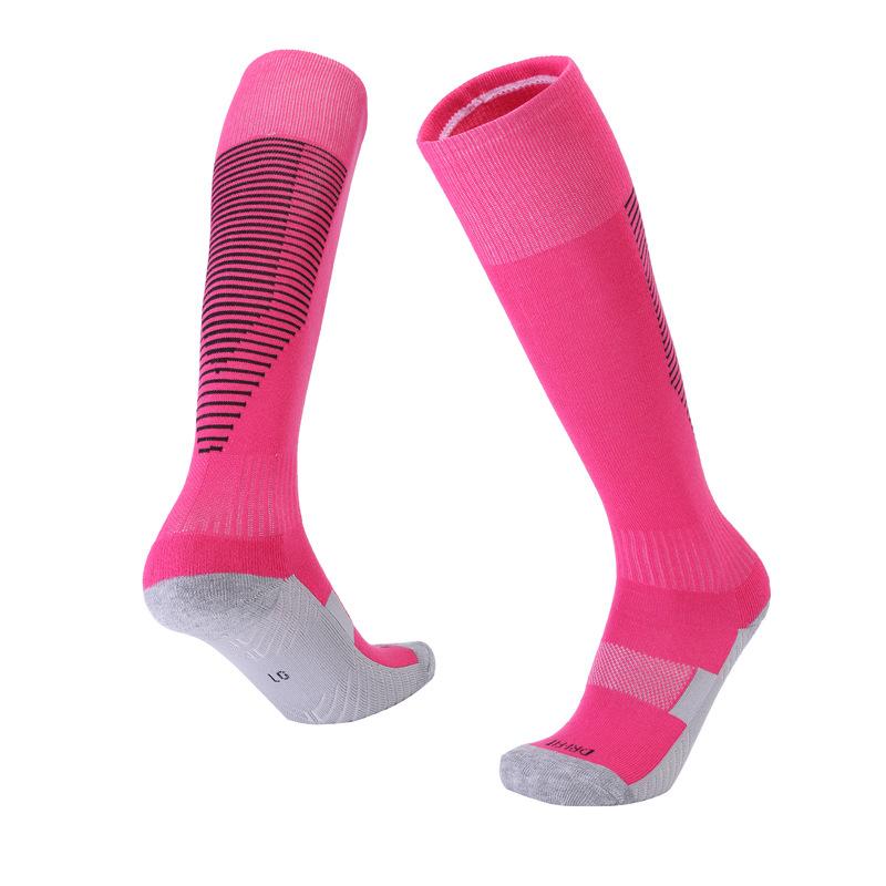 Cross-border wholesale children's football socks towel bottom thickened non-slip stockings breathable nylon school football match