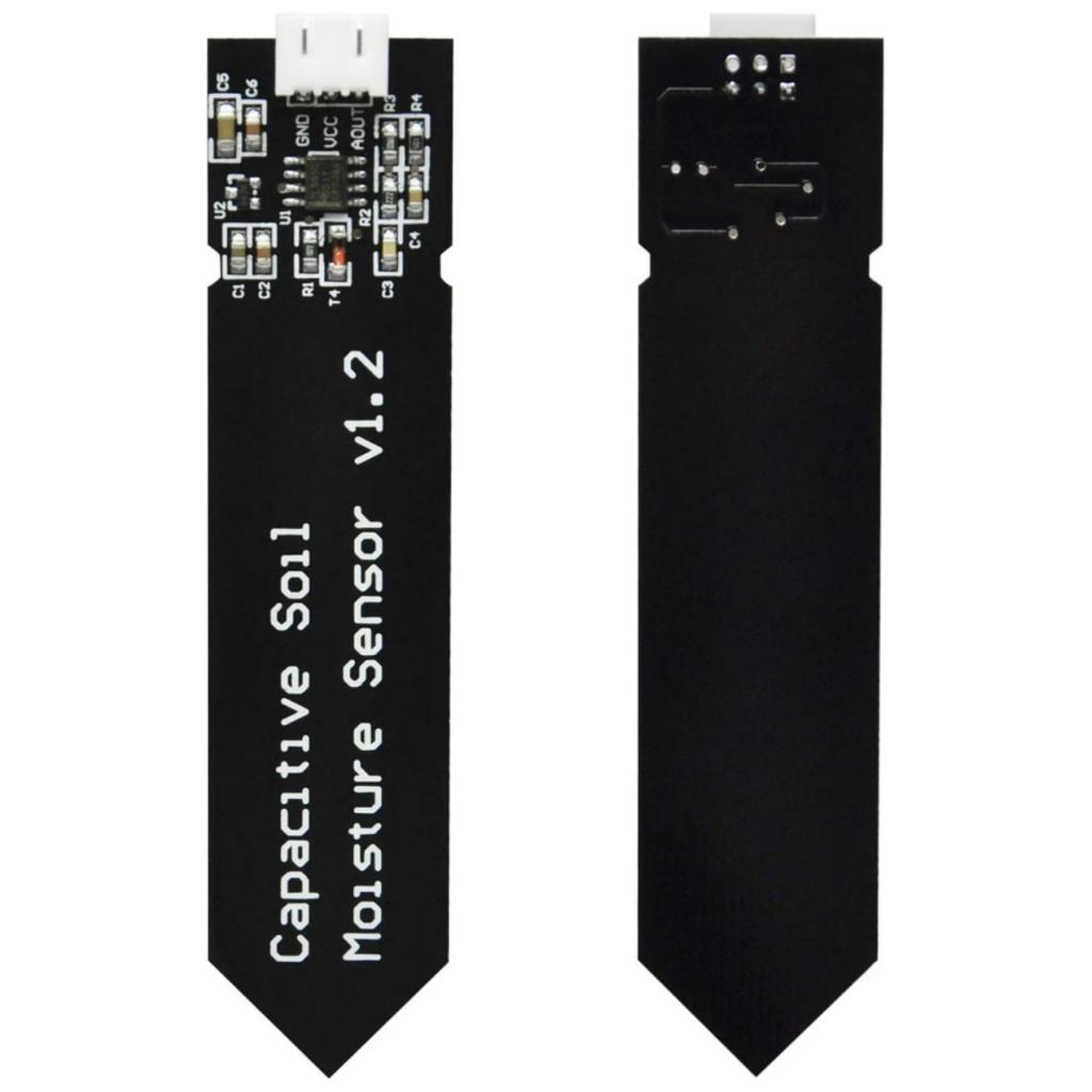 Capacitive Soil Moisture Sensor Module Corrosion Resistant Wide Voltage Wire Analog Capacitive Soil Moisture Sensor V1.2Replacement Sensors2