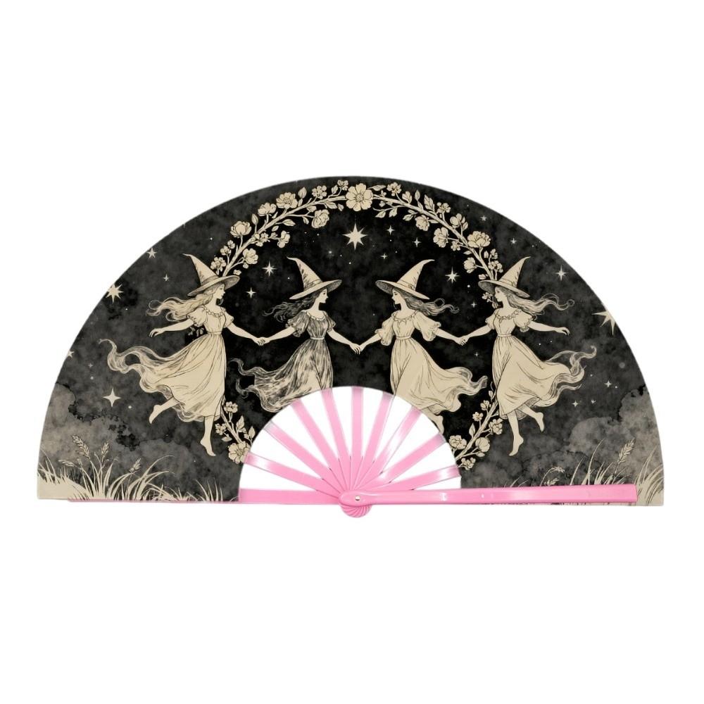 Handheld Kung Fu Fan 33cm 13in Folding Hand Fan Chinese Style Large Hand Fan Decoration