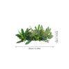 Spring Decorations Candle Holder Wreaths Artificial Flower for Centerpiece Eucalyptus Farmhouse Garland Green Wedding