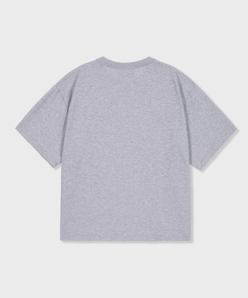 GLW Daily Crop T-Shirt Gray