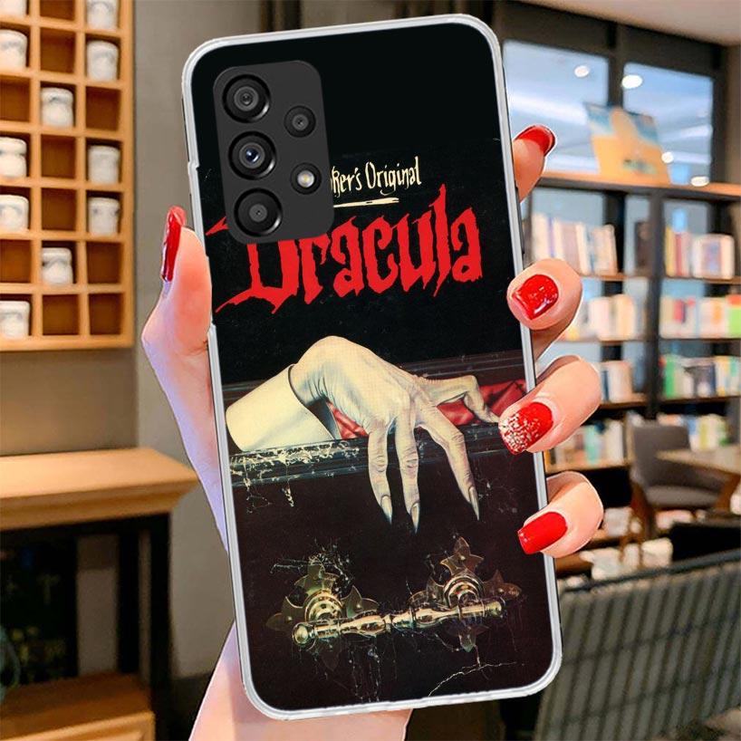 Gothic Vampire Scarlet Art Phone Case For Samsung Galaxy A17 A37 A57 A16 A26 A36 A56 A15 A25 A35 A55 A14 A24 A34 A54 A13 A23 A33