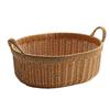 Homeglen Japanese Style Imitation Rattan Snack Basket